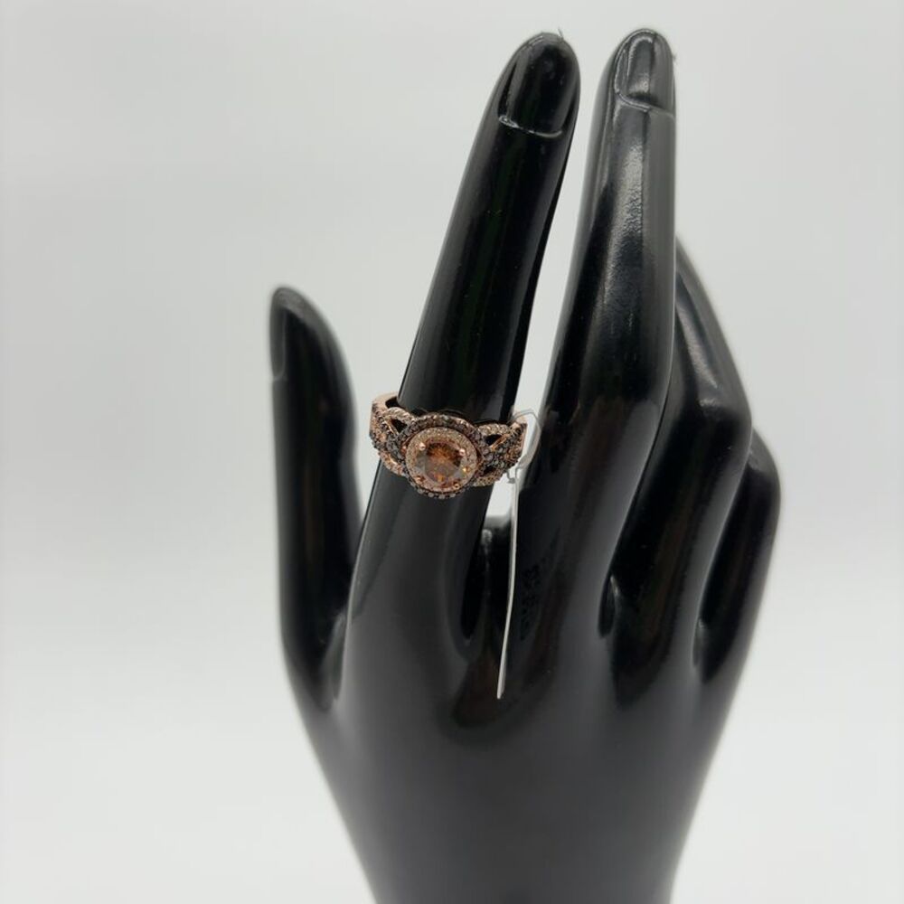 Levian Zirconia Crossover Bridal Ring